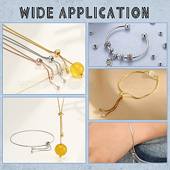 10 шт. 925 бусины-разделители из стерлингового серебра&nbsp;STER-GA0001-38