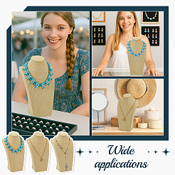 3шт. Плотность картона стенды для ювелирных изделий&nbsp;NDIS-PH0001-14