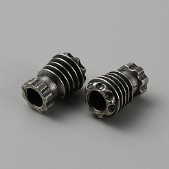 Perles européennes edc en laiton&nbsp;KK-WH0081-63B