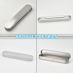 Коробка из белой жести&nbsp;LS-CON-WH0078-16