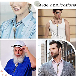 Bolo Tie Verschluss-Sets&nbsp;FIND-GF0007-27A