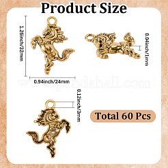 Ciondoli in lega in stile tibetano da 60 pz&nbsp;FIND-SC0023-40