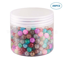 Окрашенные бусины из стекла&nbsp;GLAA-TA0001-03