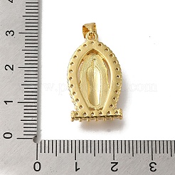 Покрытие стойки латунь микропаве прозрачные подвески из кубического циркония&nbsp;KK-G500-02F-G