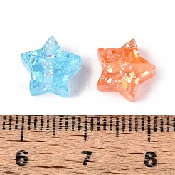 Прозрачные бисеры из смолы&nbsp;X-RESI-N048-02