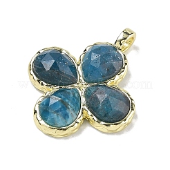 Подвески из натурального апатита ограненные&nbsp;G-A308-01G-08