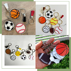 DIY Schlüsselbund machen Kits&nbsp;DIY-SP0007-38F