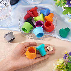 14шт. 14-х видов силиконовая пробка для бутылки&nbsp;AJEW-TA0002-54