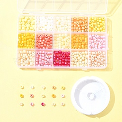 Наборы для изготовления браслетов из цейлонского стекла в виде колонны своими руками&nbsp;SEED-FS0001-37