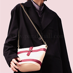 Ремни для сумок через плечо с цепочкой из цинкового сплава&nbsp;DIY-WH0430-124A