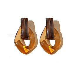Orecchini pendenti ovali in resina&nbsp;FS-WGCF92D-01
