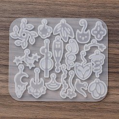 Кулон силиконовые Молды&nbsp;AJEW-S041-03A