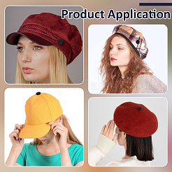 12 шт. железных пуговиц с хлопковой обивкой&nbsp;BUTT-BC0001-17C