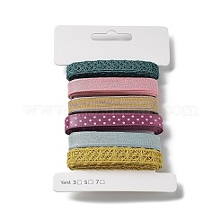 18 ярд полиэфирной ленты 6 цветов&nbsp;SRIB-C001-B03