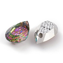 Подвески из тисненого стекла со стразами&nbsp;LS-GLAA-J101-05A-001VO