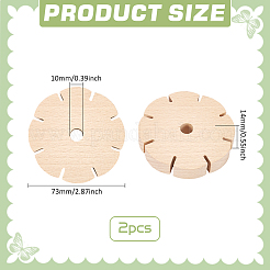 Вязальщицы деревянных браслетов&nbsp;WOOD-WH0029-111