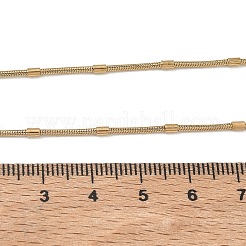 10 collar de cadena de serpiente redonda de acero inoxidable 304 de 1.8 mm&nbsp;NJEW-G203-09G