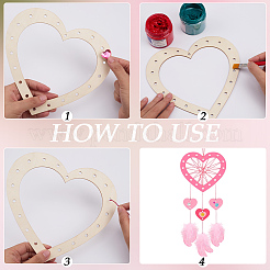 DIY gewebtes Netz/Netz mit Federn-Bausätzen&nbsp;DIY-SP0005-44