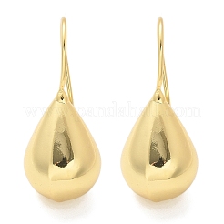 Серьги-подвески из латуни в форме слезы&nbsp;EJEW-B132-06G