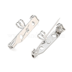 Spilli in ottone con anello per la creazione di spille&nbsp;KK-NH0001-22P