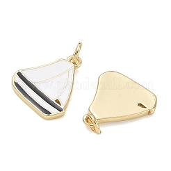 Cremagliera pendenti in ottone placcatura&nbsp;KK-CBAB1AF-35B-G