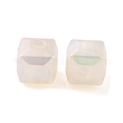 Placcatura uv perline acriliche iridescenti arcobaleno&nbsp;PACR-C009-03D