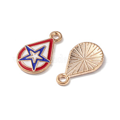 Pendente smaltati in lega&nbsp;ENAM-K067-37