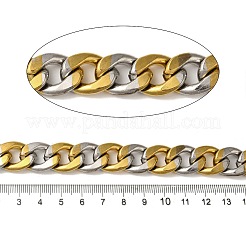 Ионное покрытие (ip) 201 прямоугольные звенья цепи из нержавеющей стали&nbsp;CHS-A012-01B