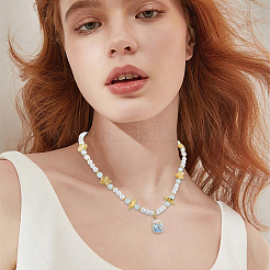 Кулоны с эмалью из латуни&nbsp;KK-BBC0018-73