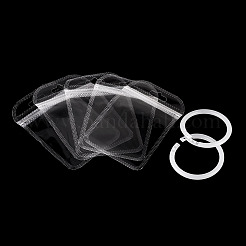 50 sachet d'emballage transparent refermable en plastique&nbsp;OPP-TA0001-28