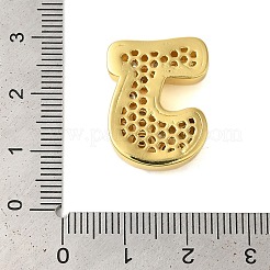 Покрытие стойки латунь микро паве прозрачные перданты из кубического циркония&nbsp;KK-C067-11G-J