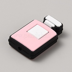 Perles focales en silicone pour cosmétiques&nbsp;SIL-WH0020-11C