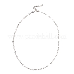 Цепочка из нержавеющей стали 304 с ромбовидными звеньями&nbsp;NJEW-JN05939