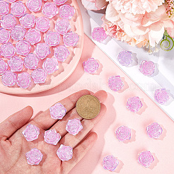 100 шт. непрозрачный АБС-пластик кабошоны&nbsp;KY-SP0001-16C