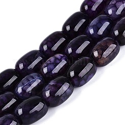 Chapelets de perles d'agate naturelle&nbsp;G-Q606-97B-07