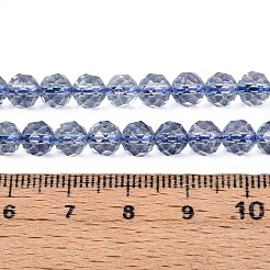 Brins de perles de verre k9&nbsp;GLAA-N014-6mm-04