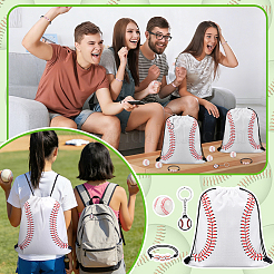 15 Stück Acryl-Perlenarmband im Sport-Design für Damen und Herren&nbsp;BJEW-JOY0001-08