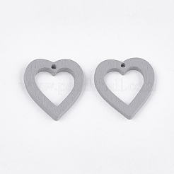 Pendentifs en bois de peuplier peint&nbsp;WOOD-T021-06A