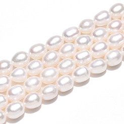 Нити из натурального культивированного пресноводного жемчуга PEAR-N012-07X-01