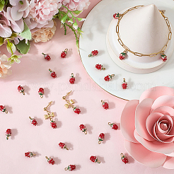 Подвески из эмали из цинкового сплава&nbsp;FIND-SC0020-62