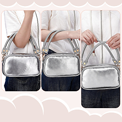 Poignées de sac en cuir de vachette&nbsp;FIND-WH0176-33G
