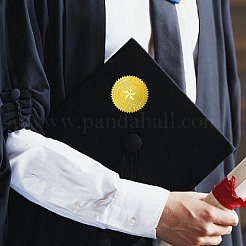 12 лист самоклеящихся наклеек с тиснением золотой фольги&nbsp;DIY-WH0451-032