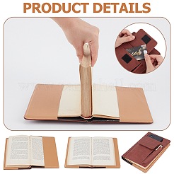 Buchumschlag aus PU-Leder&nbsp;AJEW-WH20010-24E