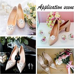 Выводы по зажимам для обуви из сплава со стразами&nbsp;FIND-FG0001-02P