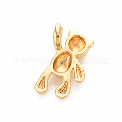 Messing Anhänger & Charms&nbsp;KK-S362-030B-B01-NR