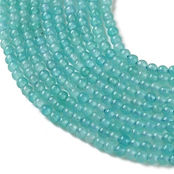 Chapelets de perles en amazonite naturelle&nbsp;G-Z150-B01-2mm