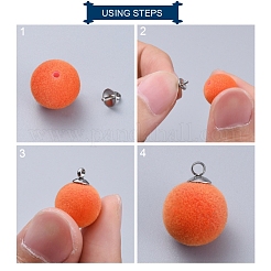 Ganci per perni a vite in acciaio inossidabile 304 anti-ossidazione&nbsp;X-STAS-K171-52P-10x4mm