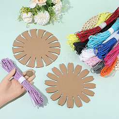 4 Satz DIY-Blumenkorb aus Papierkarten&nbsp;DIY-SC0032-34