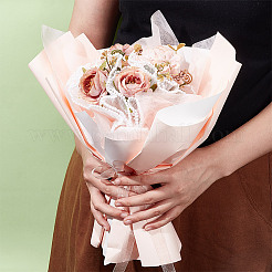 Полиэфирная сетка для обертывания цветочных букетов&nbsp;SRIB-WH0011-214C