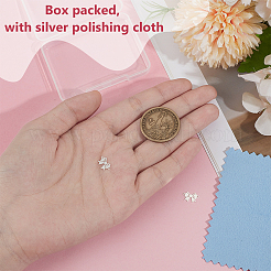 2 шт. 925 подвески-соединители из стерлингового серебра&nbsp;STER-BC0003-71